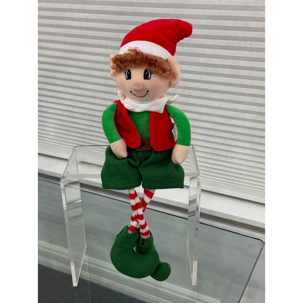 Elf Shelf Sitter 15.5" Tall 5.5" Wide Holiday Décor Christmas